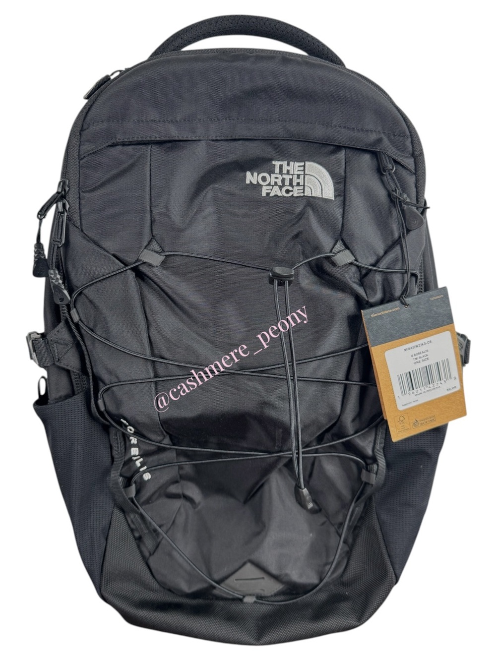 NEW The North Face Borealis Black Women's Backpack Travel School